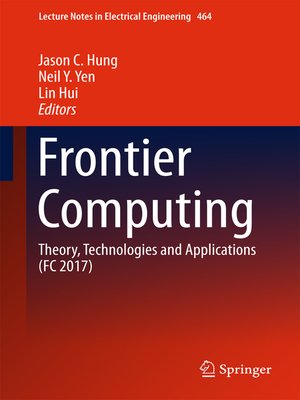 cover image of Frontier Computing